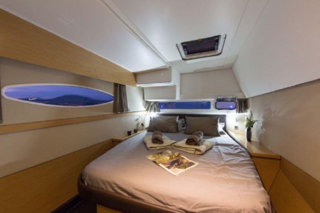 Used Sail Catamaran for Sale 2013 Helia 44 Layout & Accommodations